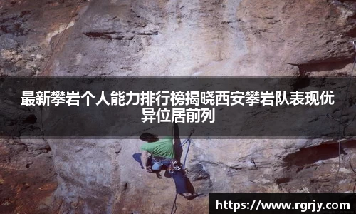 最新攀岩个人能力排行榜揭晓西安攀岩队表现优异位居前列